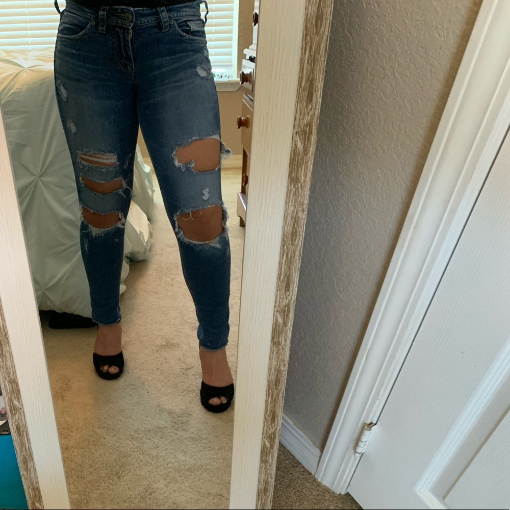Silver Jeans Suki Skinny Crop